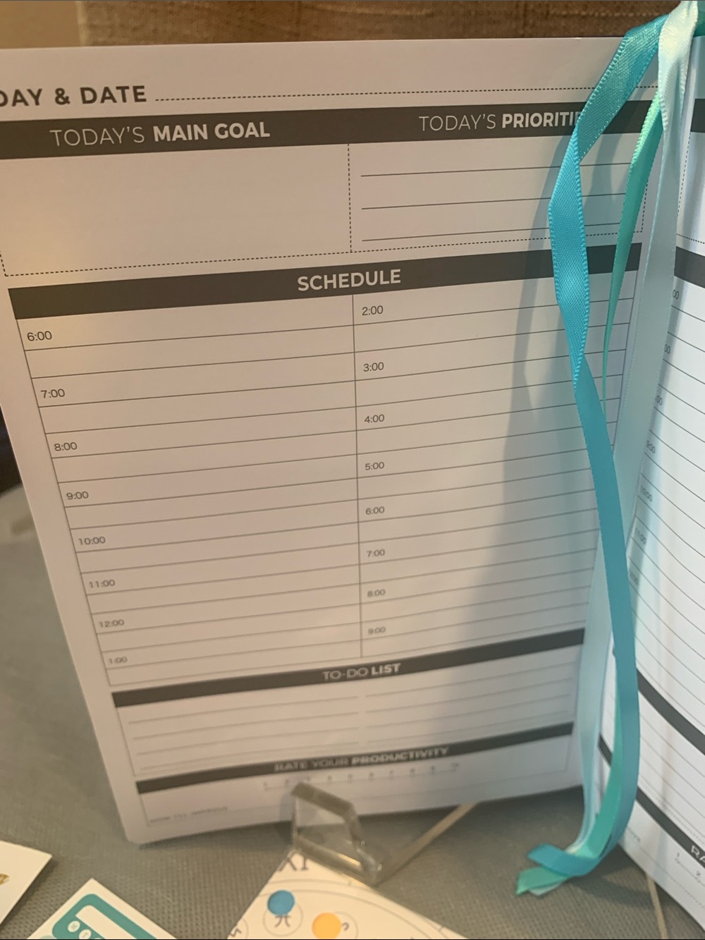Daily Planner -Undated - Picture 3 of 5
